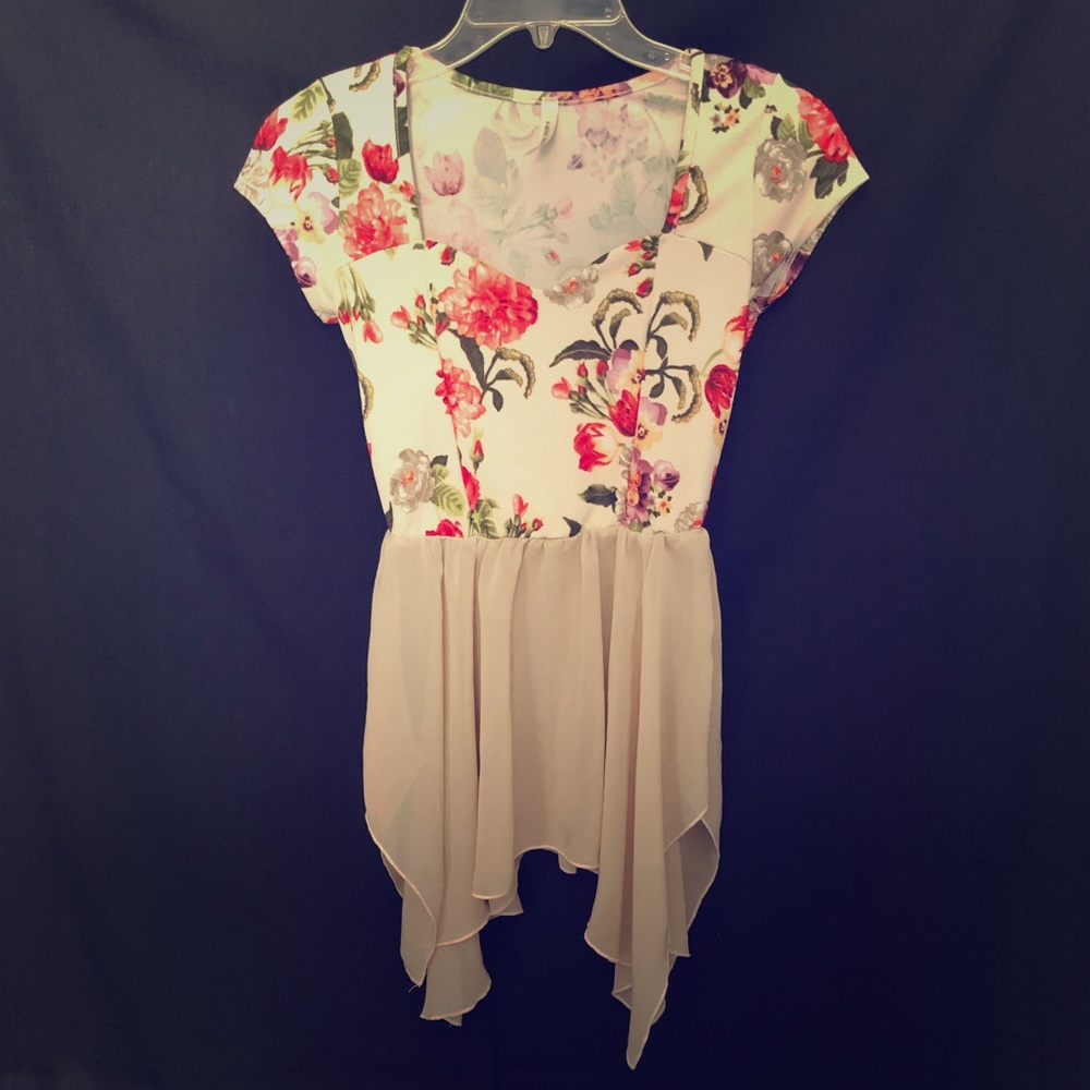 Elegant Floral Top